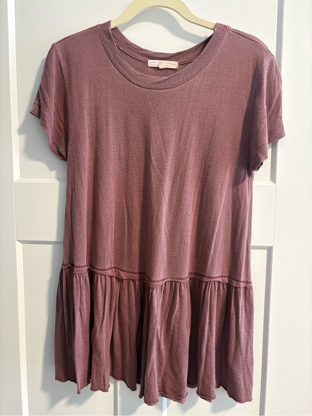 Truly Madly Deeply Light Mauve Tee